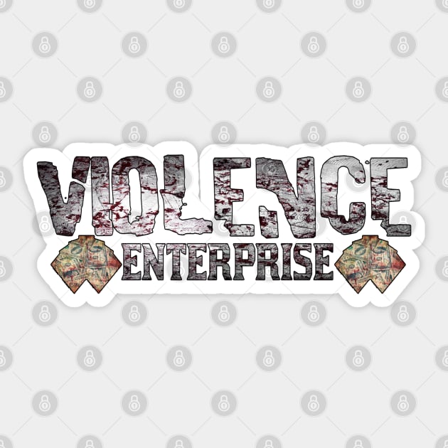 Violence Enterprise Design Sticker by FBW Wrestling 